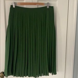 Ann Taylor Chiffon Pleated Skirt